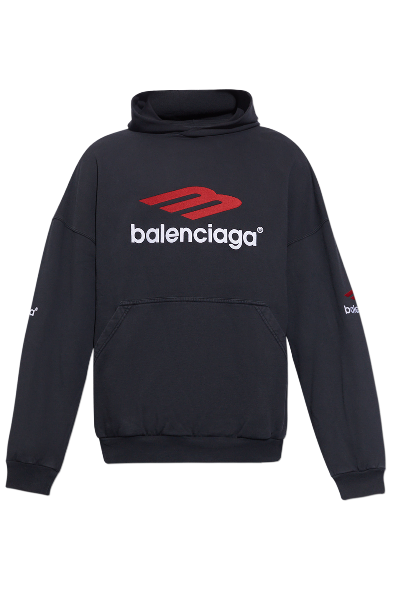 Balenciaga on sale navy hoodie